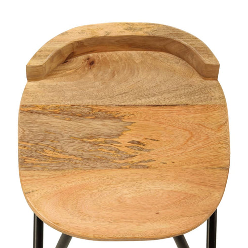 Rustika Rowe -  Bar Set 5 Pieces Solid Mango Wood